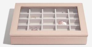 Stackers, Box na šperky Blush Classic Trinket Layer & Glass Lid | růžová