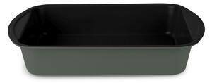 Plech na pečení hluboký s titanovým povrchem 40 x 28 cm Matte Green Collection