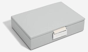 Stackers, Šperkovnice Pebble Grey Mini Lid | šedá 74501