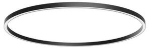 Arelux AM05NW SBK Xambit, černé stropní/závěsné kruhové svítidlo, 120W LED 4000K, prům. 204cm
