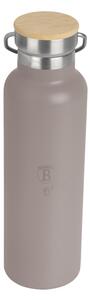 Termoska lahev s dvojitou stěnou nerez 0,6 l Taupe Collection