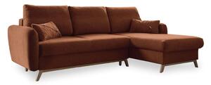 ROHOVÁ SEDAČKA, textil, terracotta MID.YOU - Sedací soupravy, Online Only