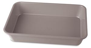 Plech na pečení hluboký s titanovým povrchem 40 x 28 cm Taupe Collection