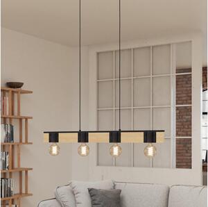Eglo 43902 - Lustr na lanku BAILRIGG 4xE27/40W/230V