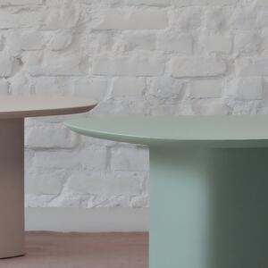 Béžový lakovaný konferenční stolek RAGABA CELLS 90 x 55 cm