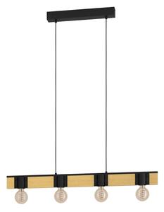 Eglo 43902 - Lustr na lanku BAILRIGG 4xE27/40W/230V
