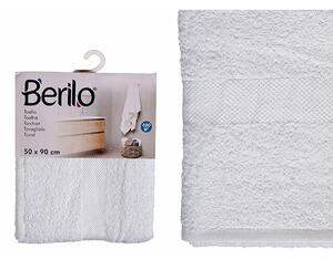 Berilo Ručník na toaletu 50 x 90 cm Bílý (6 kusů)