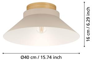 Eglo 900736 - Stropní svítidlo MOHARRAS 1xE27/40W/230V