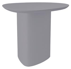 Šedý lakovaný odkládací stolek RAGABA CELLS 50 x 50 cm