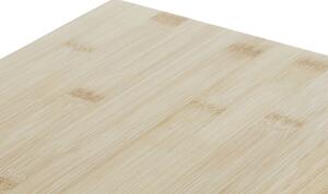 Deska na řezání DKD Home Decor Přírodní Bambus Nerezová ocel 28 x 21,5 x 4,2 cm