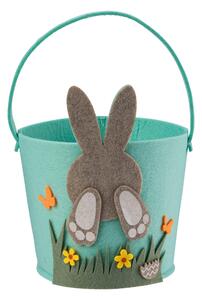 Livarno home Velikonoční plstěný košík, Ø 16 cm (zajíček) (100386407004)