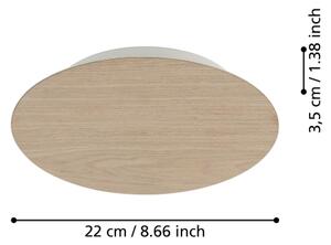 Eglo 900717 - LED Nástěnné svítidlo ALAMILO LED/9,2W/230V béžová