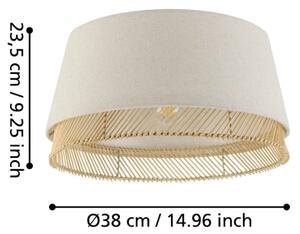 Eglo 43974 - Stropní svítidlo TABLEY 1xE27/40W/230V