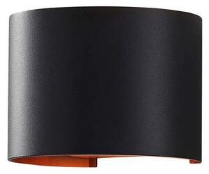 Arcchio - Zuzana Nástěnné Svítidlo Round Black/Gold