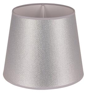 Duolla - Stínidlo k stolní lampě CLASSIC M E27 pr. 24 cm stříbrná