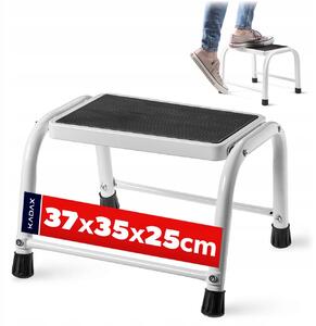 Taburet Kadax bílý 27 cm