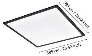 Eglo 900819 - LED Stropní svítidlo SALOBRENA LED/33W/230V 60x60 cm černá