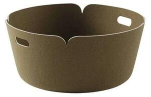 Muuto - Restore Round Košík Brown Green