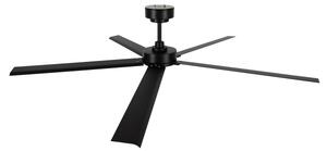 Lucci air 21616149 - Stropní ventilátor MONZA IP55 černá + dálkové ovládání