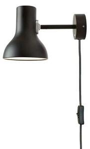 Anglepoise - Type 75 Mini Nástěnné Svítidlo s Cable Jet Black