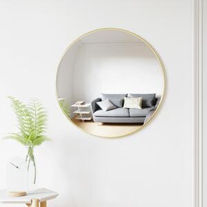 Umbra, Kulaté vypouklé zrcadlo Convexa, 59 cm | mosazná