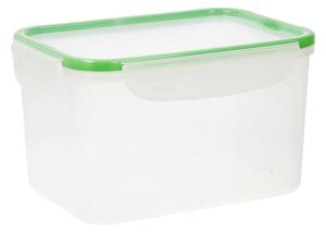3843 Kazeta na obědy Quid Greenery 2,8 L Transparentní Plastické (4 kusů) (Pack 4x)