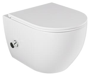 UPTrend Závěsná WC mísa s funkcí bidetu MONESI TR2239 včetně Soft-Close sedátka, bílá lesk