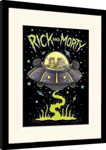 Obraz na zeď - Rick and Morty - UFO