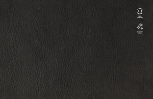 CXL by Christian Lacroix Černá kožená rohová pohovka CXL Muse 310 cm, levá