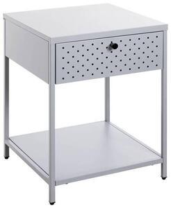 NOČNÍ STOLEK, šedá, 40/53/40 cm, Online Only