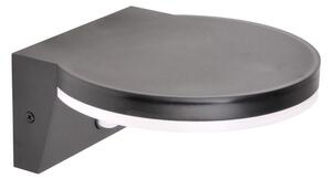 LED Venkovní nástěnné svítidlo se senzorem TESA LED/10W/230V IP54 černá