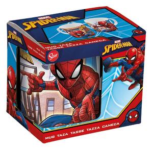 Hrnek Spider-Man Great power Modrý Červený Keramický 350 ml