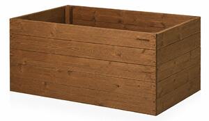 ATMOWOOD Vyvýšený záhon Thermowood 120 × 60 × 60 cm hnědý