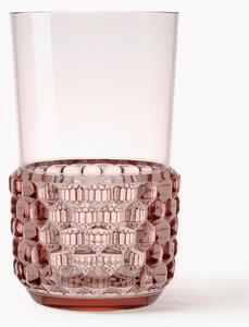 Sklenice se strukturálním vzorem Jellies, 4 ks