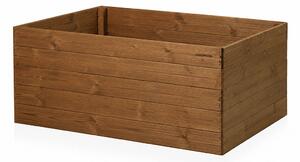 ATMOWOOD Vyvýšený záhon Thermowood 140 × 80 × 60 cm hnědý