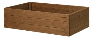 ATMOWOOD Vyvýšený záhon Thermowood 120 × 60 × 35 cm hnědý