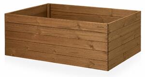 ATMOWOOD Vyvýšený záhon Thermowood 160 × 100 × 60 cm hnědý