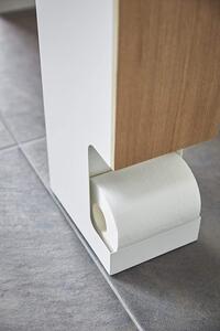 Yamazaki, Stojan/zásobník na toaletní papír Rin 3528 Toilet Paper Stocker | bílý