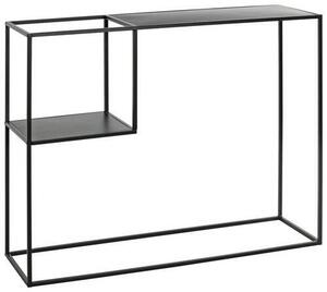 KONZOLOVÝ STOLEK, černá, kov, 100/30/80 cm - Online Only konferenční stolky, Online Only
