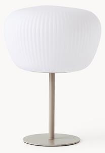 Přenosná exteriérová stolní lampa Tara, stmívatelná