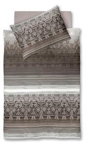 POVLEČENÍ, flanel, bílá, cappuccino, mokka, 140/200 cm XXXL - Povlečení