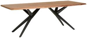 JÍDELNÍ STŮL, akácie, černá, barvy vlašských ořechů, 220/100/76 cm P & B - Online Only jídelní stoly, Online Only