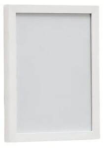 Bílý dřevěný fotorámeček Kave Home Neale 28 x 21 cm