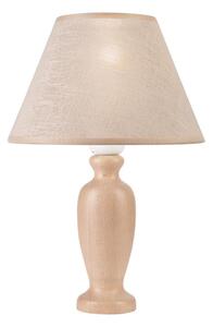 Stolní lampa AMFORA 1xE27/60W/230V béžová/buk