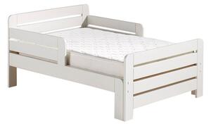 Bílá rostoucí postel Vipack Jumper, 90 x 140/160/200 cm