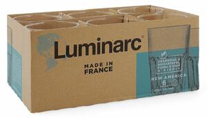 Sklenice Luminarc New America Pav Transparentní Sklo 400 ml (6 kusů) (Pack 6x)