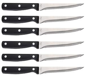 Sada nožů Masterpro Gourmet Nerezová ocel (12,5 cm) (6 Kusy)