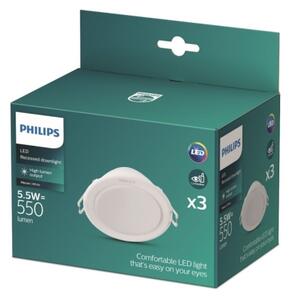 Philips - SADA 3x LED Podhledové svítidlo MESON LED/5,5W/230V 4000K