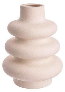 CURVES Váza 24 cm - krémová