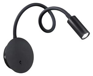 Ideal Lux - LED Flexibilní lampička FOCUS LED/3,5W/230V černá